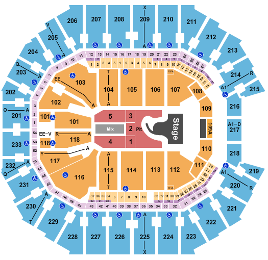 Spectrum Center Megan Moroney Seating Chart