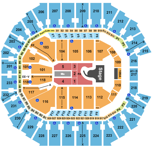 Spectrum Center Megan Moroney Seating Chart